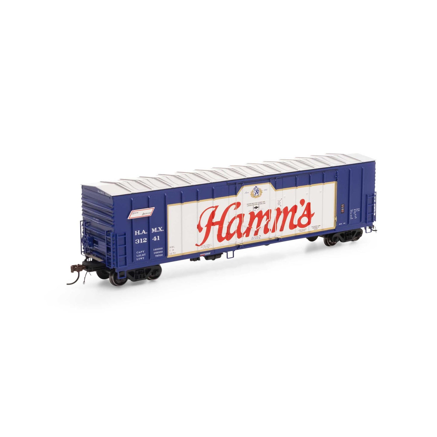 Athearn 18435 HO Hamm's Brewery 50' NACC Boxcar #31241