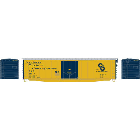 Athearn 18832 N Chesapeake & Ohio 50' PS-1 Plug Door Smooth Side Boxcar #23277
