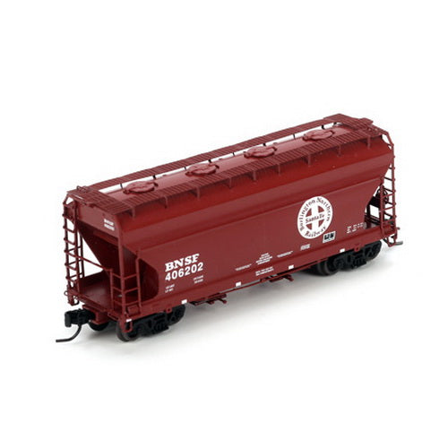 Athearn 23337 N Burlington Northern Santa Fe ACF 2970 Covered Hopper #406202
