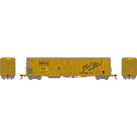 Athearn 24604 N BNFE/Yellow/Ex-SLSF FGE 57' Mechanical Reefer #9724