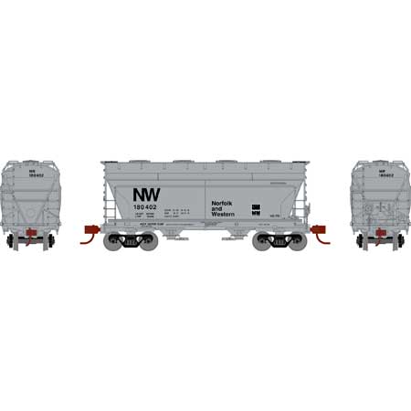 Athearn 24674 N Norfolk & Western ACF 2970 Covered Hopper #180402