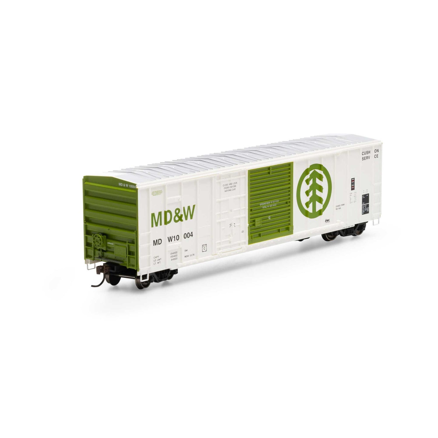 Athearn 26743 HO MDW 50' FMC Combo Door Box Ready-To-Run #10004