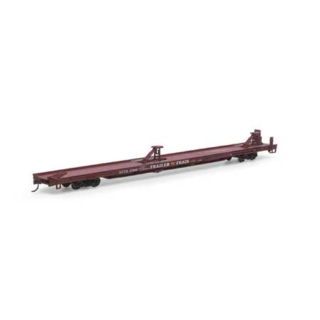 Athearn 27663 HO TT/STTX RTR 85' TOFC Flat Car #473640