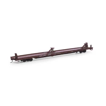 Athearn 27673 HO Soo Line RTR 85' TOFC Flat Car #5710