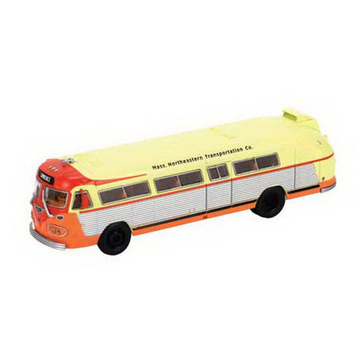 Athearn 29019 HO Mass Northeastern/Lawrence Flxible Bus - RTR