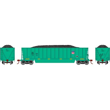 Athearn 29608 HO Union Pacific Bathtub Gondola with Load #925151