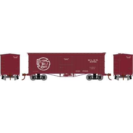 Athearn 5141 N Cotton Belt 36' Old Time Wood Boxcar #16796