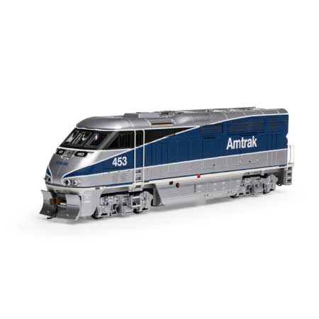 Athearn 64725 HO Amtrak RTR F59PHI Diesel Locomotive with DCC & Sound #453