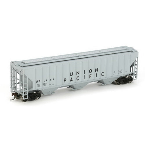 Athearn 72376 HO RTR 54' PS Covered Hopper, UP #23473