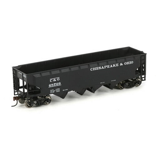Athearn 72699 HO RTR 40' 4-Bay Offset Hopper w/Load, C&O