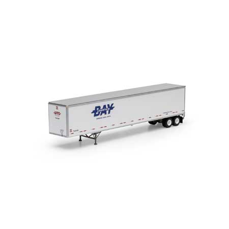 Athearn 72804 HO Bay Logistics RTR 53' Wabash Plate Trailer #1