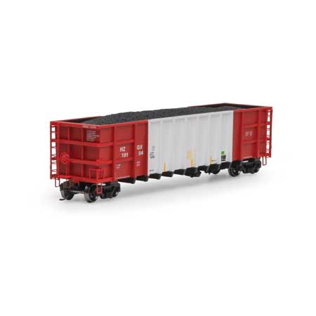 Athearn 7479 HO HZGX White Thrall High Side Gondola with Load RTR #10104