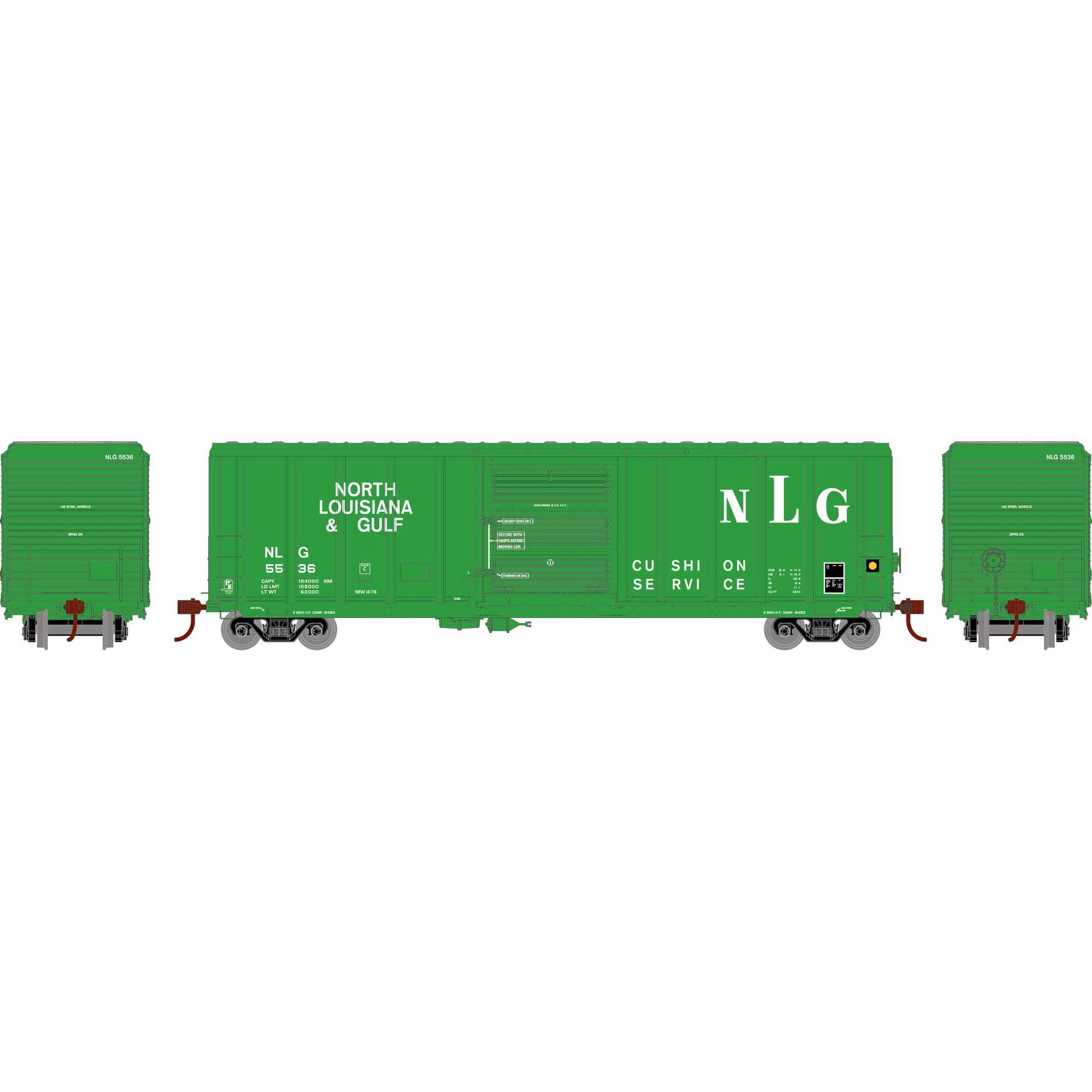 Athearn 76220 HO North Louisiana and Gulf 50