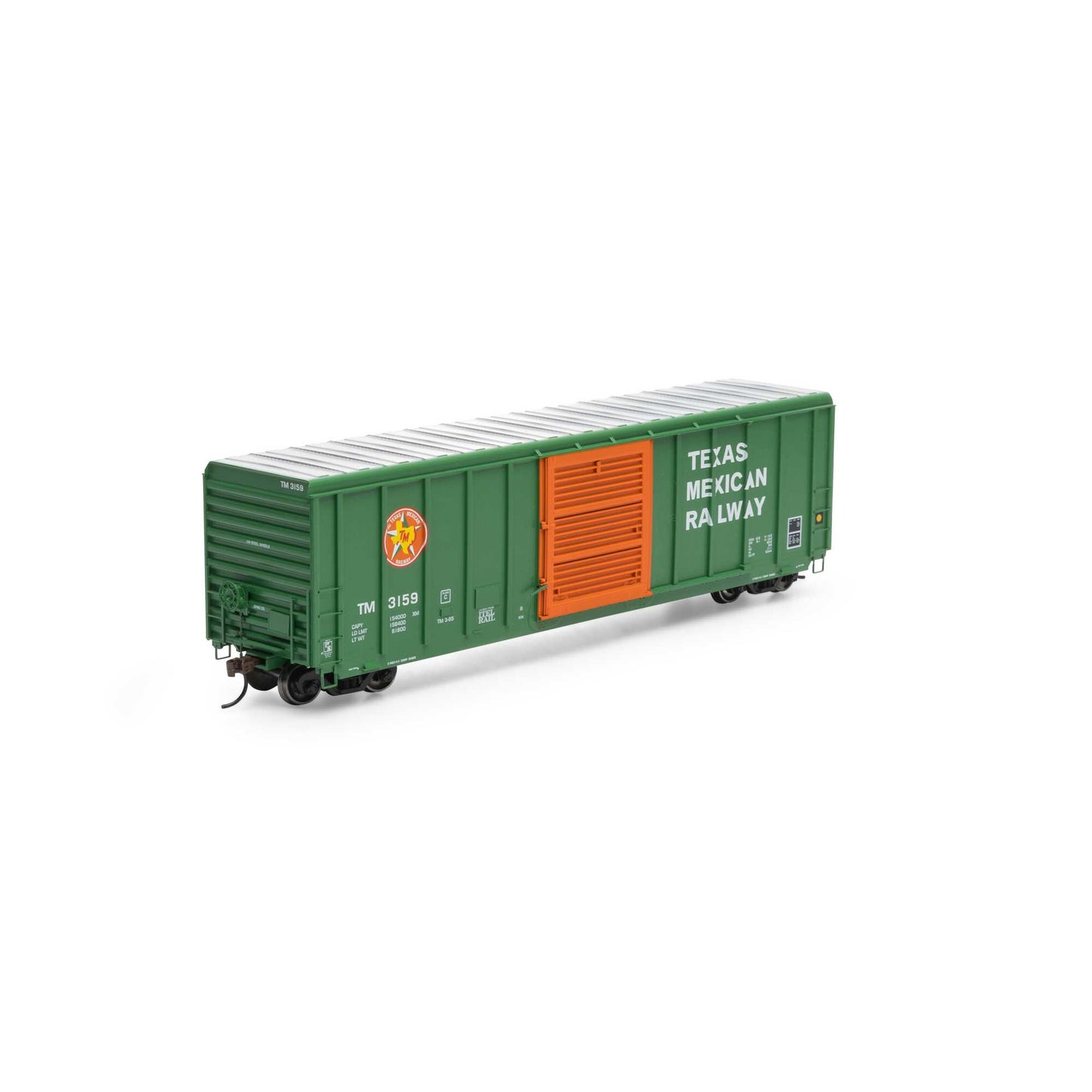 Athearn 76227 HO Texas Mexican Railway 50" PS 5344 Box Car Ready-To-Run #3159
