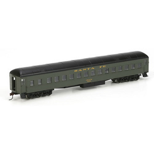 Athearn 7854 HO RTR Standard Round Roof Coach, SF/Green