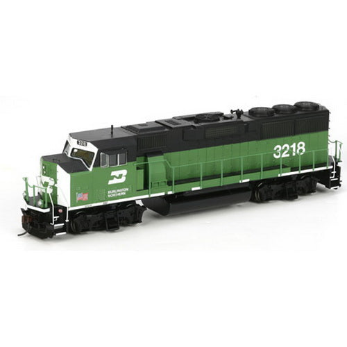 Athearn 88814 HO Burlington Northern Ready to Run GP60M Diesel Locomotive #3218