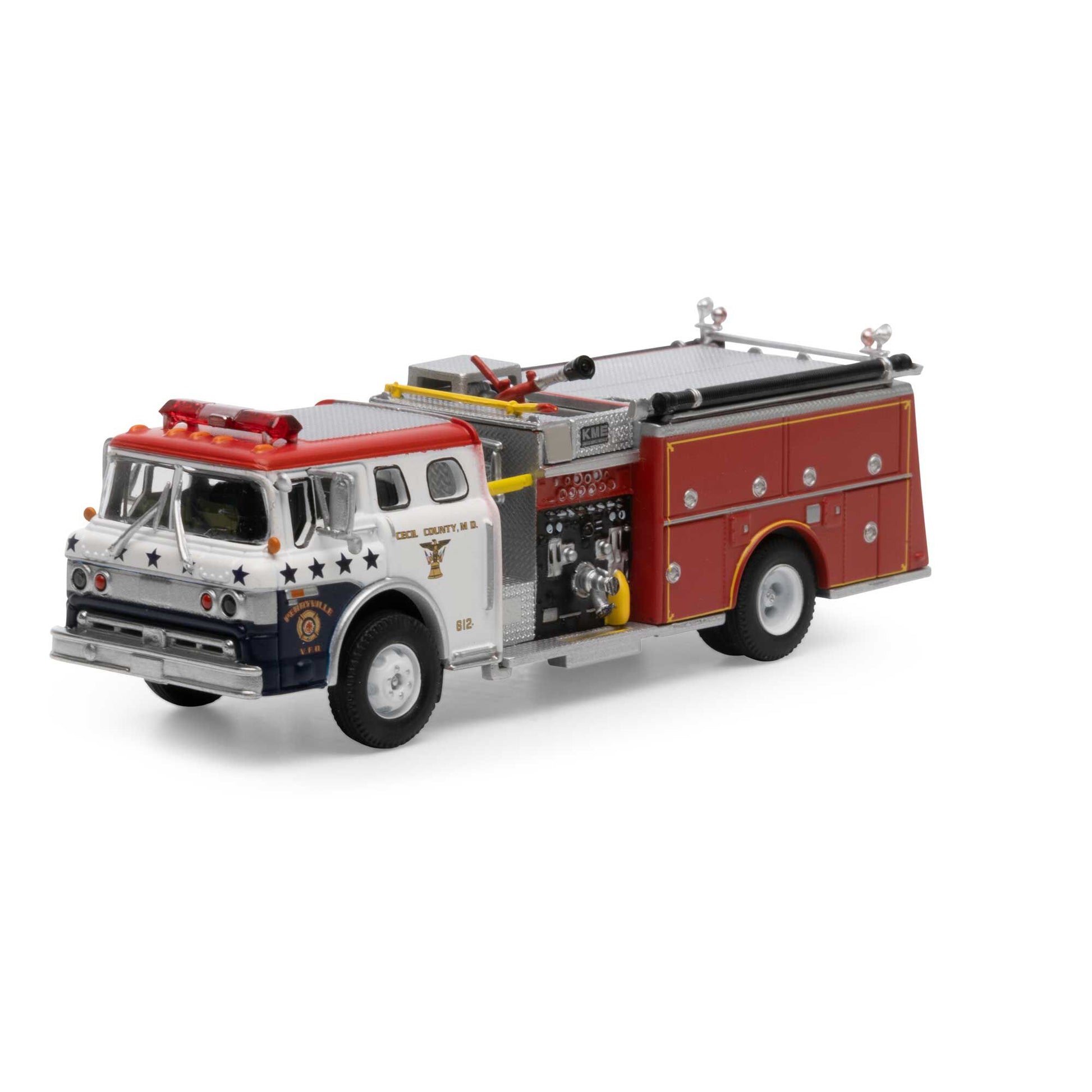 Athearn 92024 HO Perryville/Maryland Ford C Fire Truck Ready-To-Run