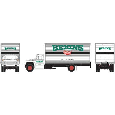 Athearn 96594 HO Bekins Ford F-850 Box Truck