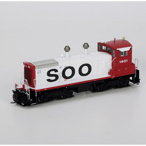 Athearn 96680 HO Soo Line Ready to Run SW1500 Diesel Locomotive #1401