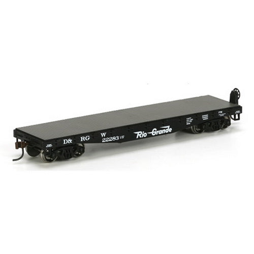 Athearn 97708 HO D & Rio Grande W RTR 40'''' Flat Car #22283