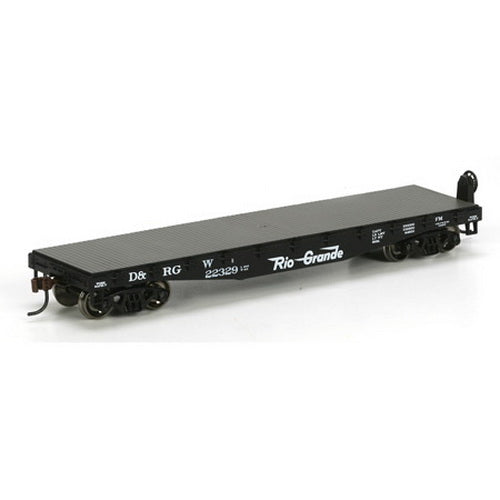 Athearn 97709 HO Rio Grande RTR 40'''' Flat Car #22329