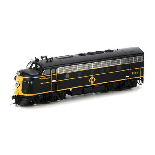 Athearn G22238 HO Erie Lackawanna Modernized F3A Diesel Locomotive #7104