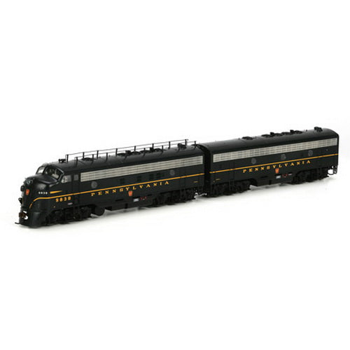 Athearn G22343 HO PRR FP7A/F7B Diesel Locomotive with DCC & Sound #9838A, #9838B