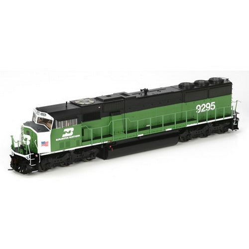 Athearn G67388 HO Burlington Northern SD60M Diesel Locomotive w/DCC/Sound #9295