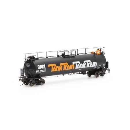 Athearn G67916 HO GATX/Orange Letter TankTrain Intermediate Tank Car #48668