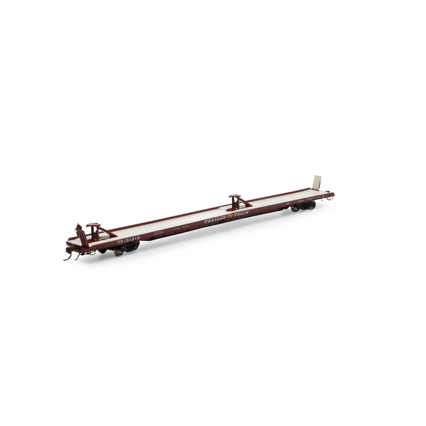 Athearn G69592 HO TTX/Brown F89-F TOFC Flat Car #151212