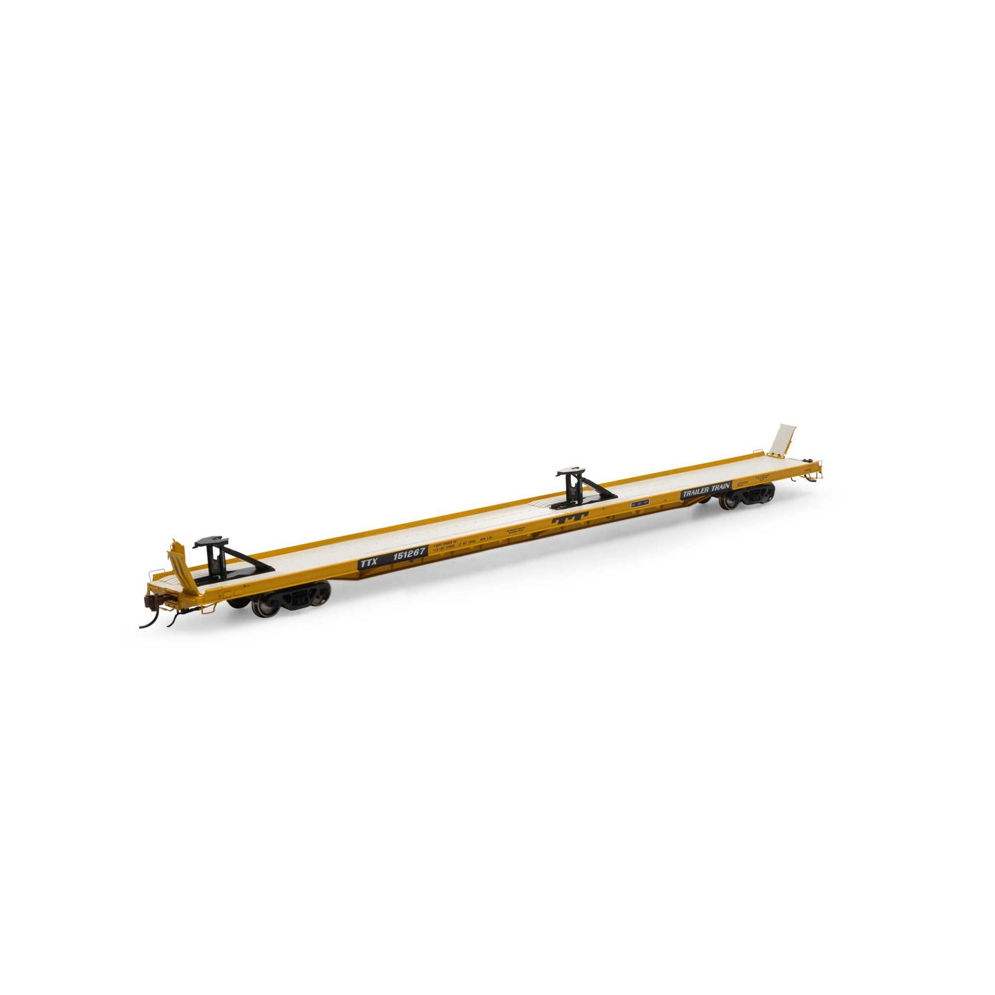 Athearn G69595 HO TTX/Yellow F89-F TOFC Flat Car #151267