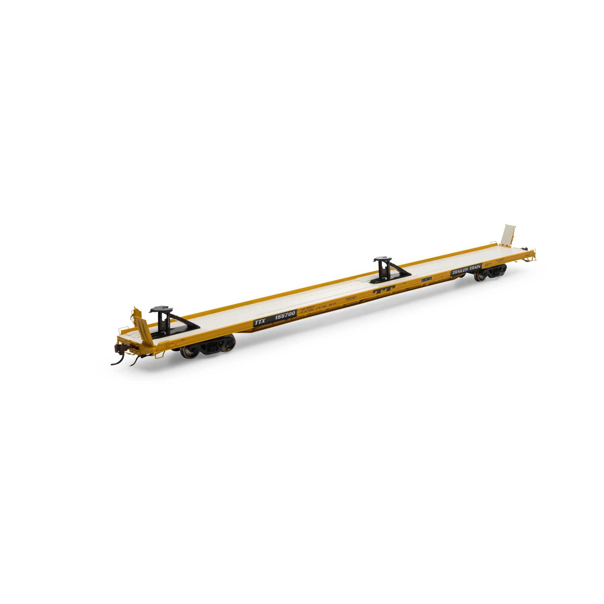 Athearn G69598 HO TTX/Yellow F89-F TOFC Flat Car #155700