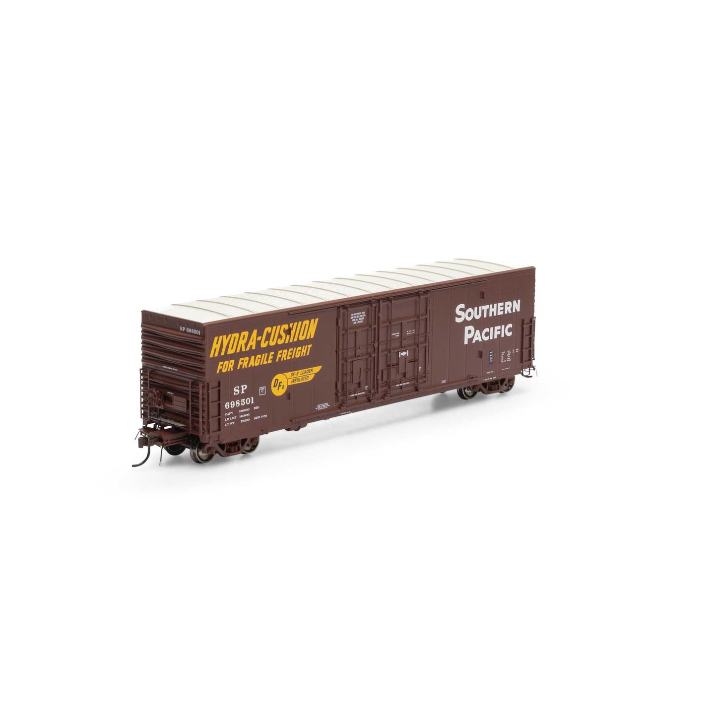 Athearn G73010 HO Southern Pacific 50" PC&F 8" & 6" Box Car #698501