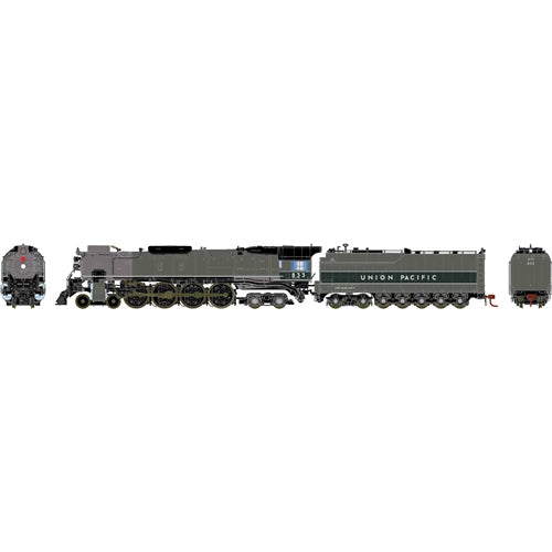 Athearn G88411 HO Union Pacific FEF-2 4-8-4 Steam Locomotive w/DCC & Sound #833