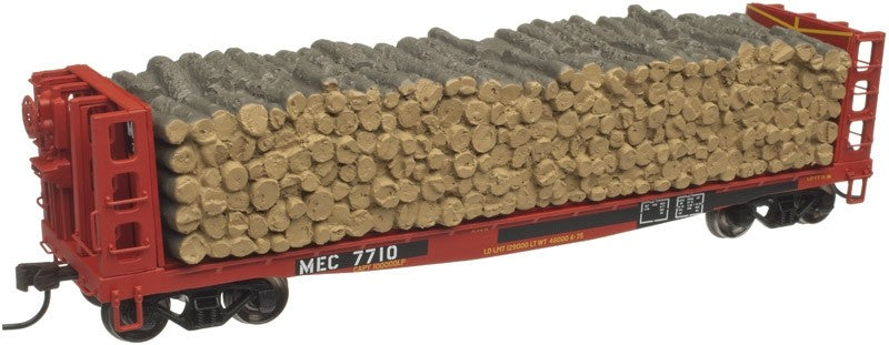 Atlas 20002879 HO Maine Central Pulpwood Flat Car #7710