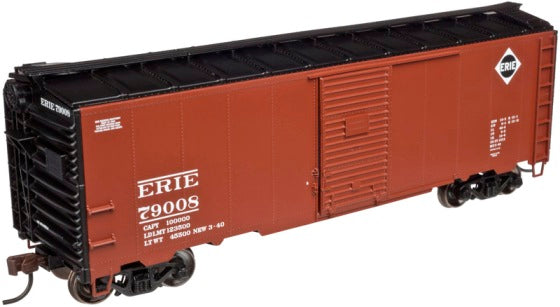 Atlas 20003233 HO Erie 1937 40' Boxcar Kit #79087