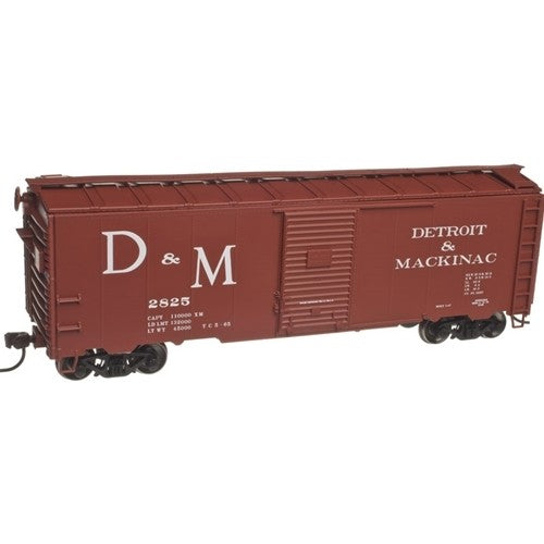 Atlas 21000053 HO Detroit and Mackinac 40' Box Car Kit #2928