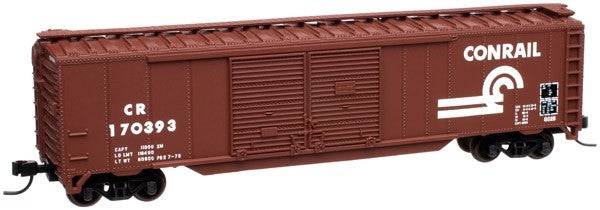 Atlas 36466 N Scale Conrail 50' Double Door Box Car #170667