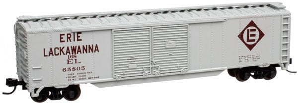Atlas 36469 N Scale Erie Lackawanna 50' Double Door Box Car #65800