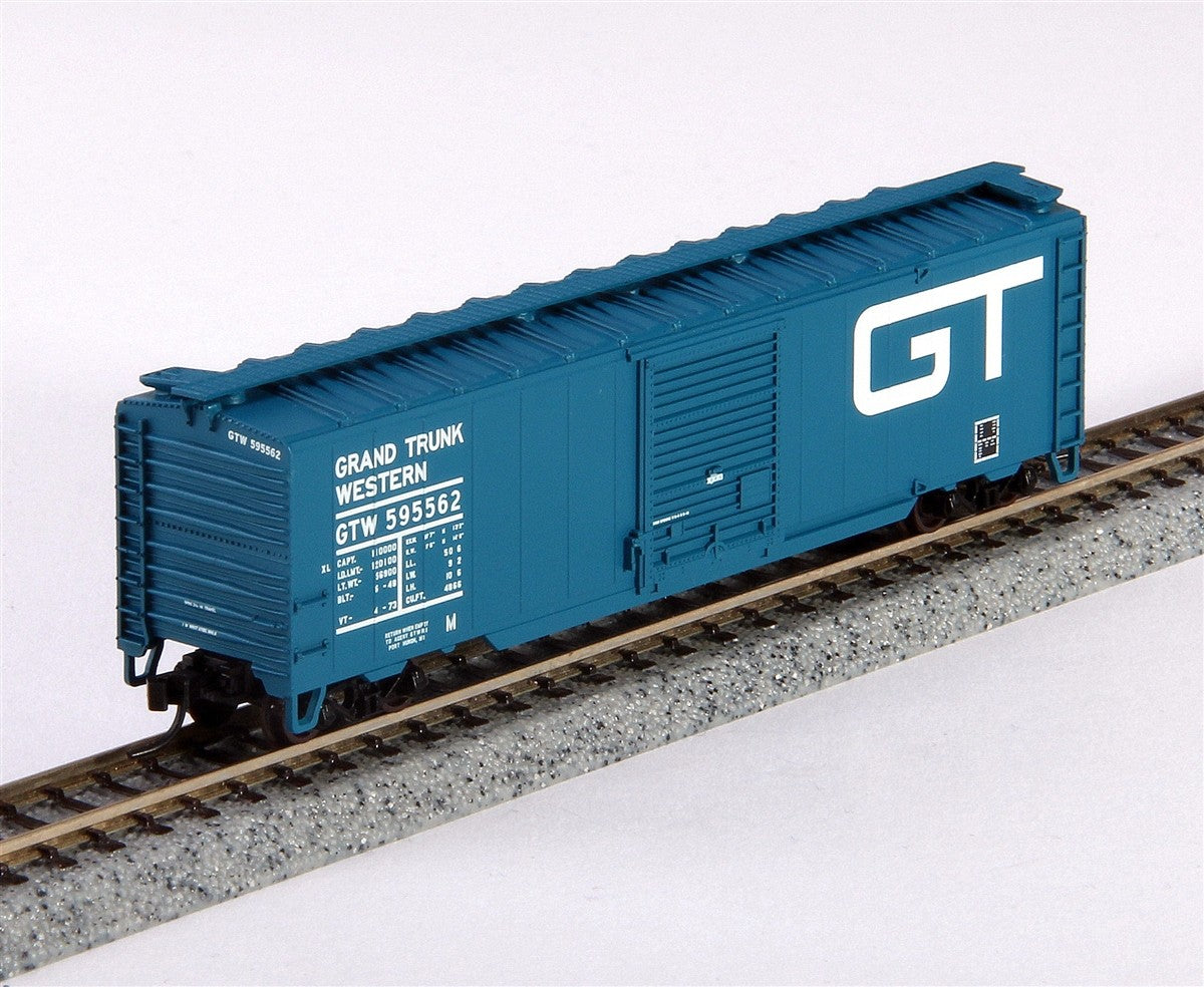 Atlas 38954 N Scale Grand Trunk Western 50' Single Door Boxcar #595885
