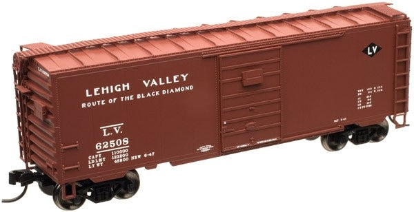 Atlas 50000954 N Scale Lehigh Valley 40' PS-1 Box Car #62508