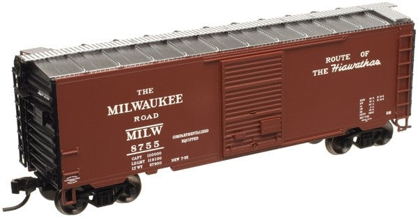 Atlas 50000959 N Scale Milwaukee Road 40' PS-1 Boxcar #8755