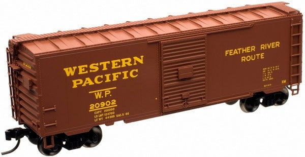 Atlas 50000962 N Scale Western Pacific 40' PS-1 Box Car #20828