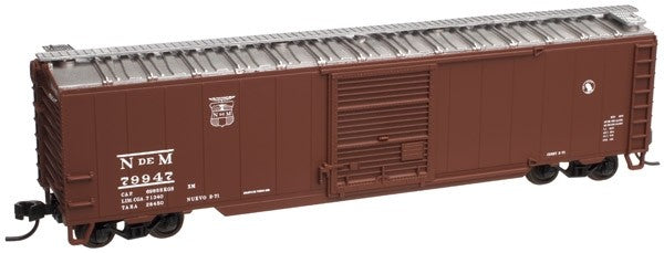 Atlas 50001104 N Scale Nacionales de Mexico 50' Single Door Box Car #79947