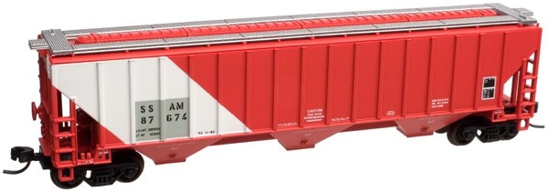 Atlas 50001143 N Scale SSAM Thrall 4750 Covered Hopper #87689