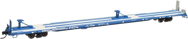 Atlas 50001734 N Great Northern 89' 4" Flat Car #61525