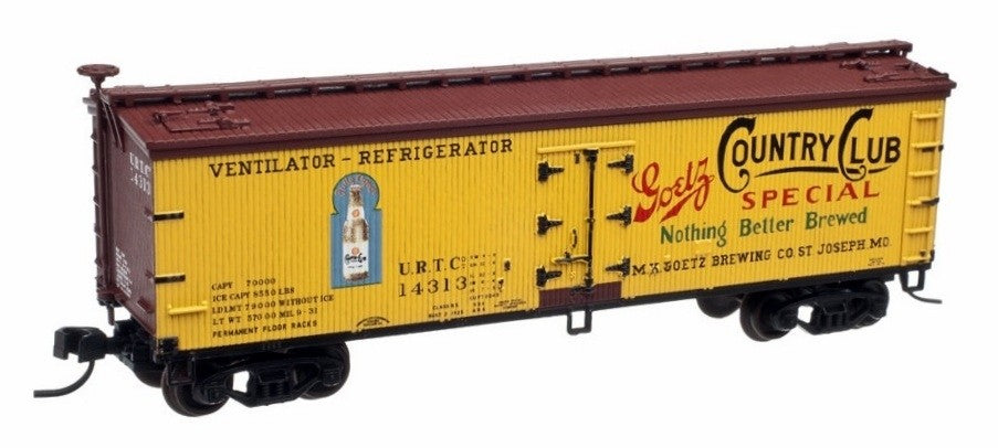 Atlas 50001751 N Goetz Country Club Special 40' Wood Reefer #14313