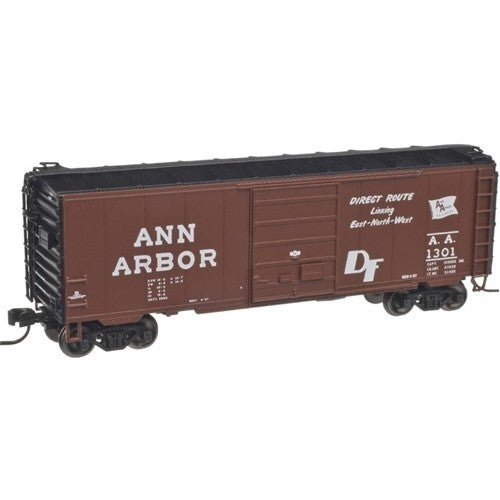 Atlas 50001759 N Ann Arbor PS-1 40' Boxcar w/ 8' Door, 12 Stiffener Roof #1338