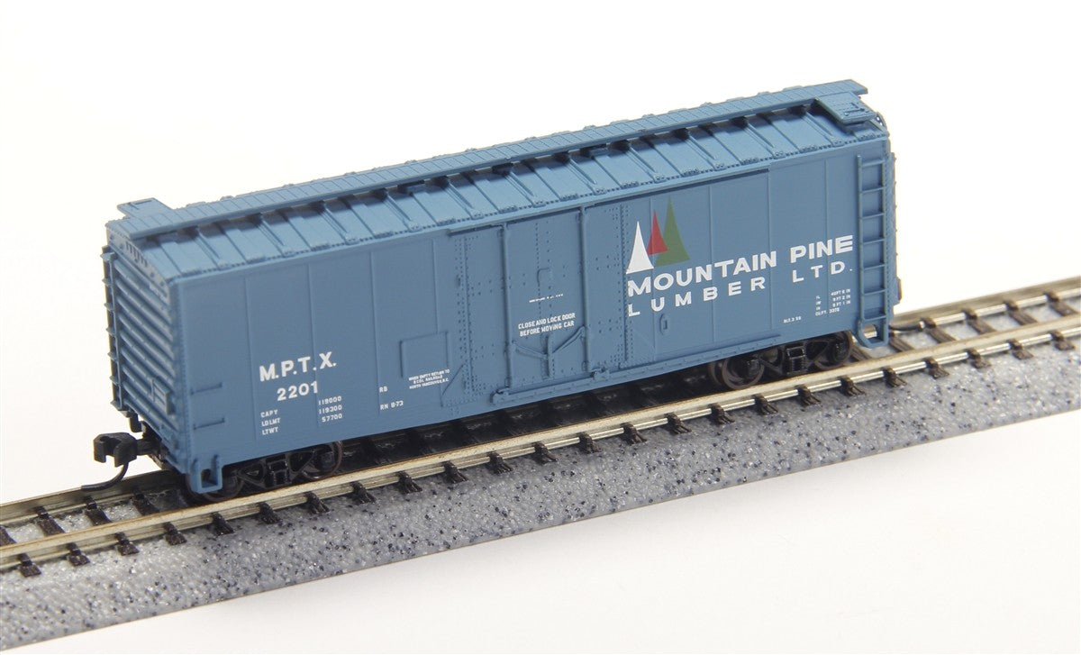Atlas 50001807 N Mountain Pine Lumber Company 40' Plug Door Box #2201