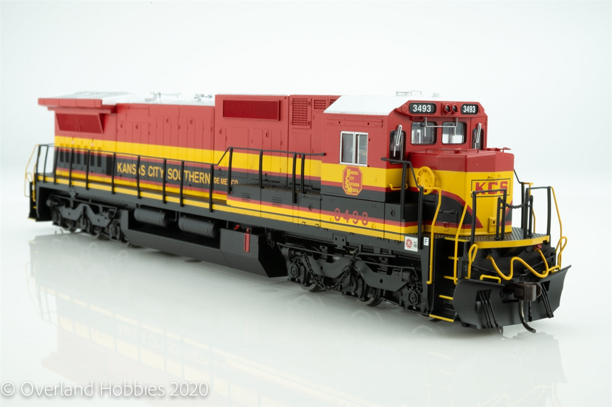 Atlas 10003112 HO Kansas City Southern Dash 8-40C Diesel Locomotive #3499